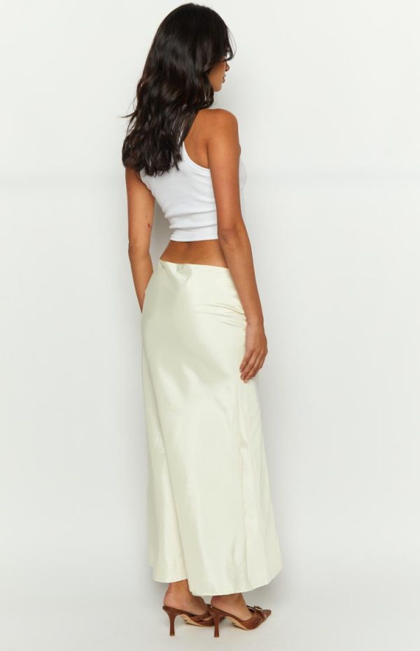 The Moment Yellow Maxi Skirt